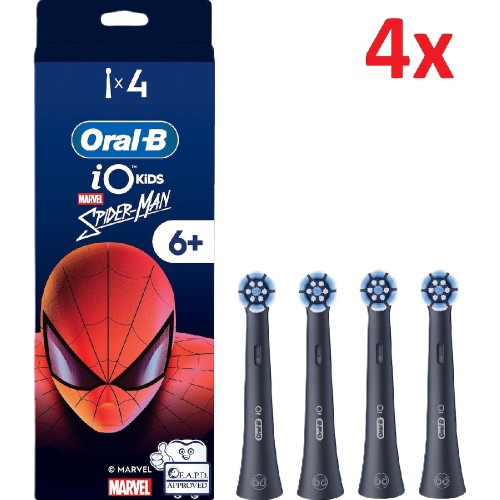 ΒΟΥΡΤΣΑΚΙΑ ΟΔΟΝΤΟΒΟΥΡΤΣΑΣ BRAUN ORAL-B IO GENTLE CARE SPIDERMAN KIDS 4τμχ